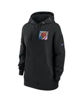 Women's Nike Black Chicago Bears 2023 Nfl Crucial Catch Club Pullover Hoodie