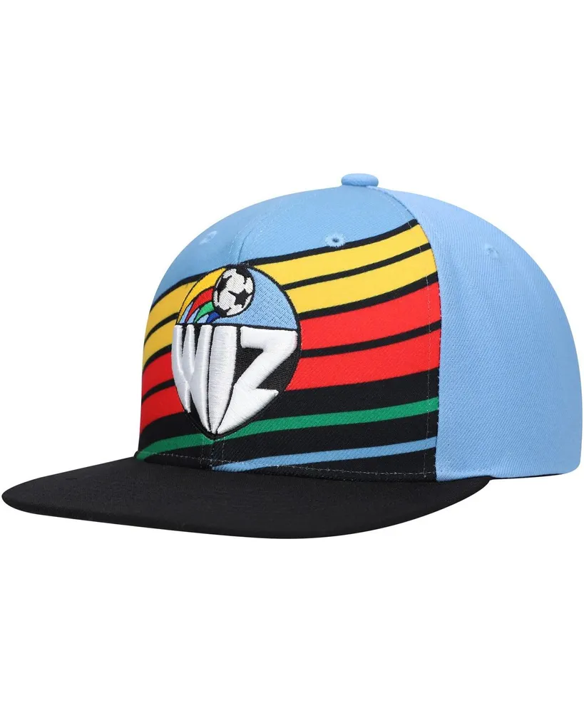 Men's Mitchell & Ness Sky Blue Sporting Kansas City Jersey Hook Snapback Hat