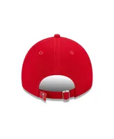 Women's New Era Red Tampa Bay Buccaneers Collegiate 9TWENTY Adjustable Hat