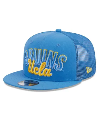 Men's New Era Blue Ucla Bruins Grade Trucker 9FIFTY Snapback Hat