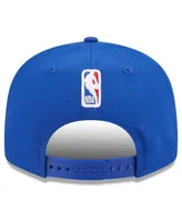 Men's New Era Blue Detroit Pistons 2023 Nba Draft 9FIFTY Snapback Hat