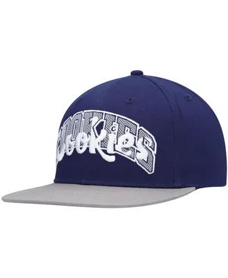 Men's Cookies Navy, Gray Loud Pack Snapback Hat