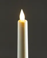 Seasonal Sutton Fluted Motion Flameless Taper Candle 1 x 9.75