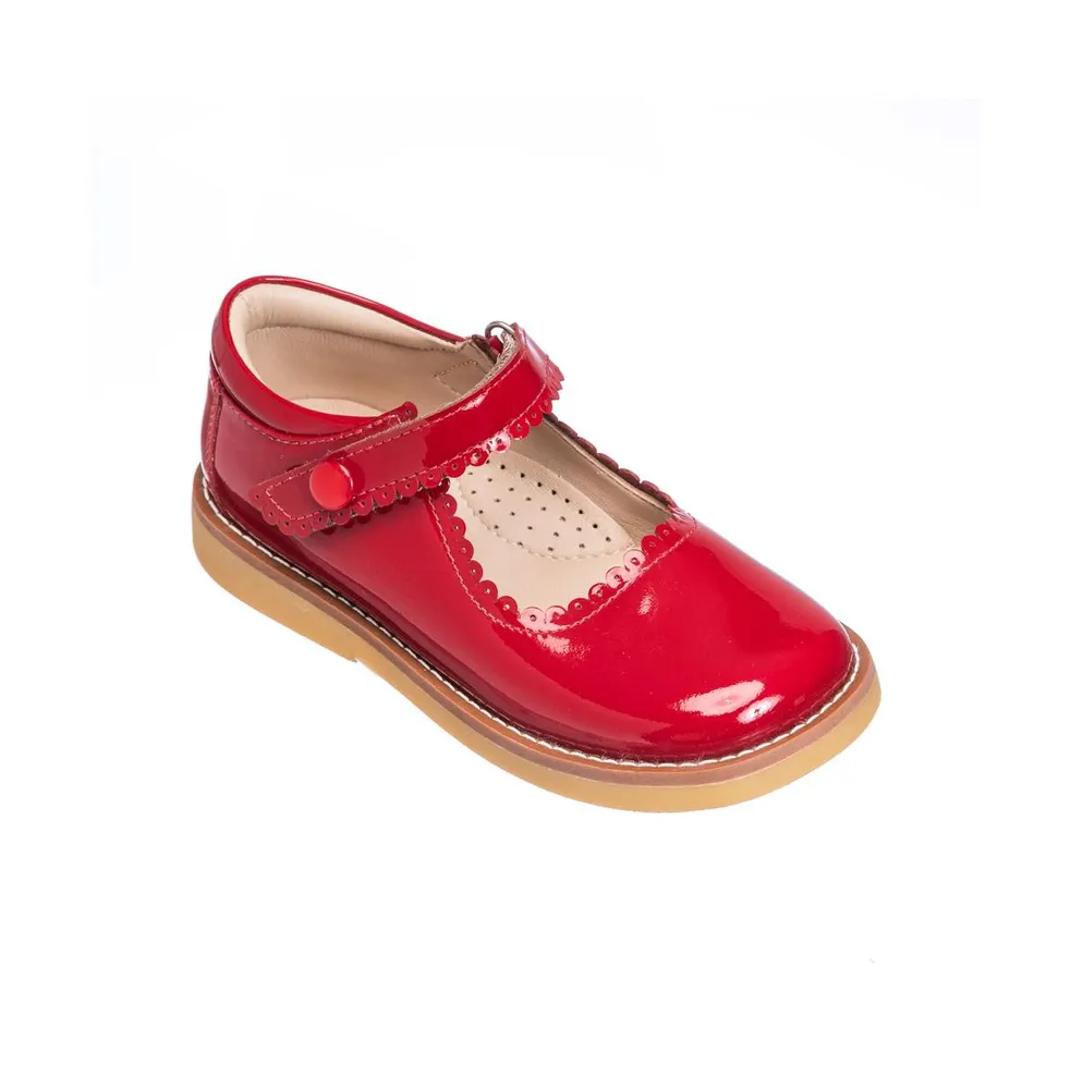 Elephantito Toddler Scalloped Edge Mary Jane