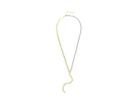 Rivka Friedman Two-Tone Paperclip Lariat Necklace