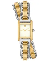 Tory Burch Women's The Eleanor 3-in-1 Two-Tone Stainless Steel Bracelet Watch 19mm