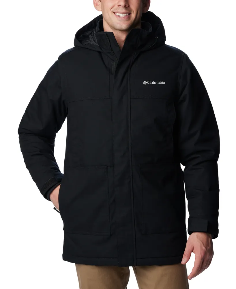 Columbia Men's Loma Vista Water-Resistant Fleece-Lined Hooded Parka