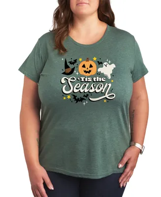 Trendy Plus Halloween Tis the Season Graphic T-shirt