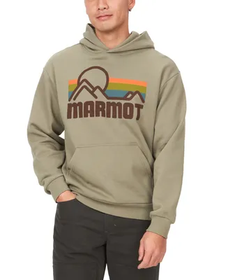Marmot Men's Coastal Logo-Print Fleece Hoodie