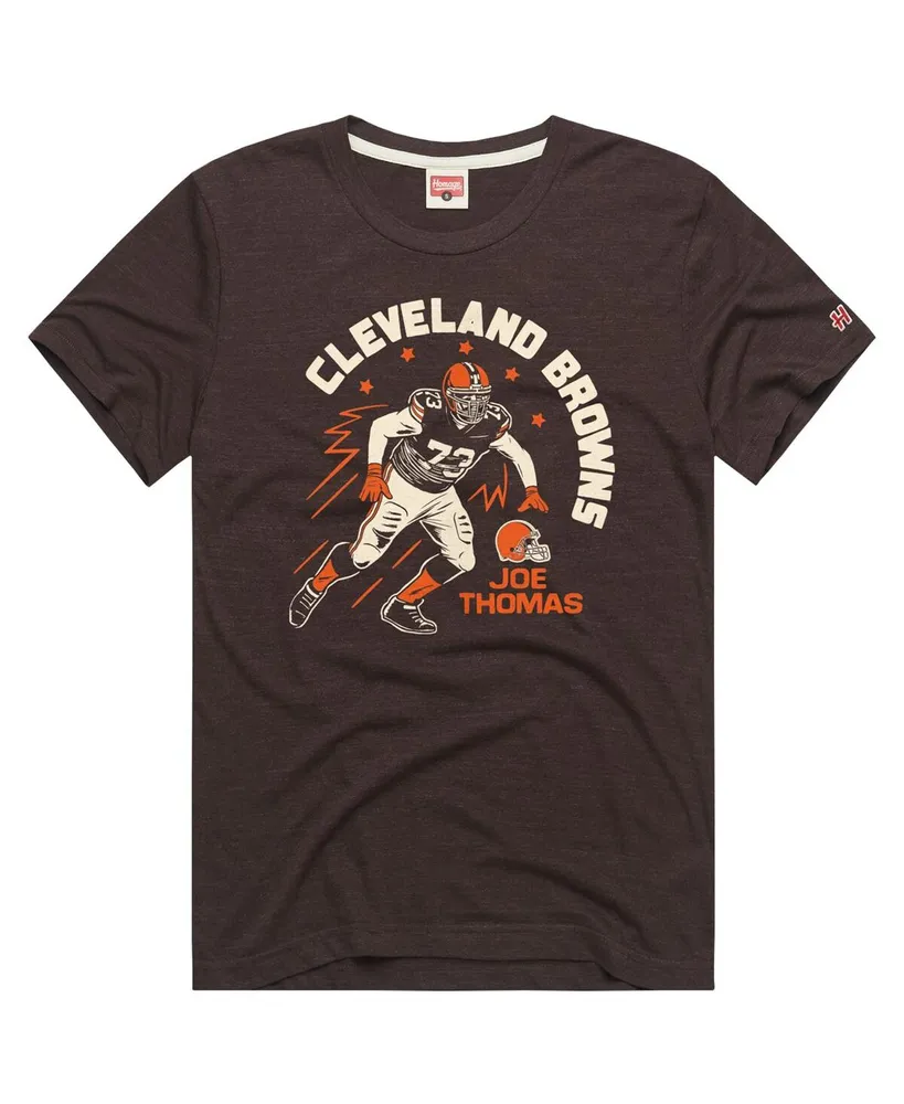 Cleveland Browns Majestic Threads Tri-Blend Pocket T-Shirt - Brown