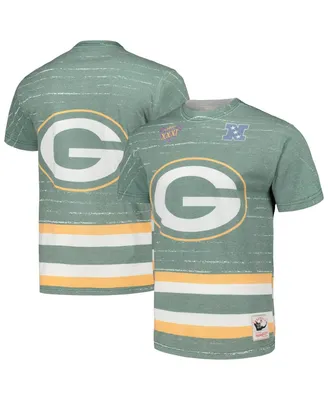 Men's Mitchell & Ness Green Bay Packers Jumbotron 3.0 T-shirt