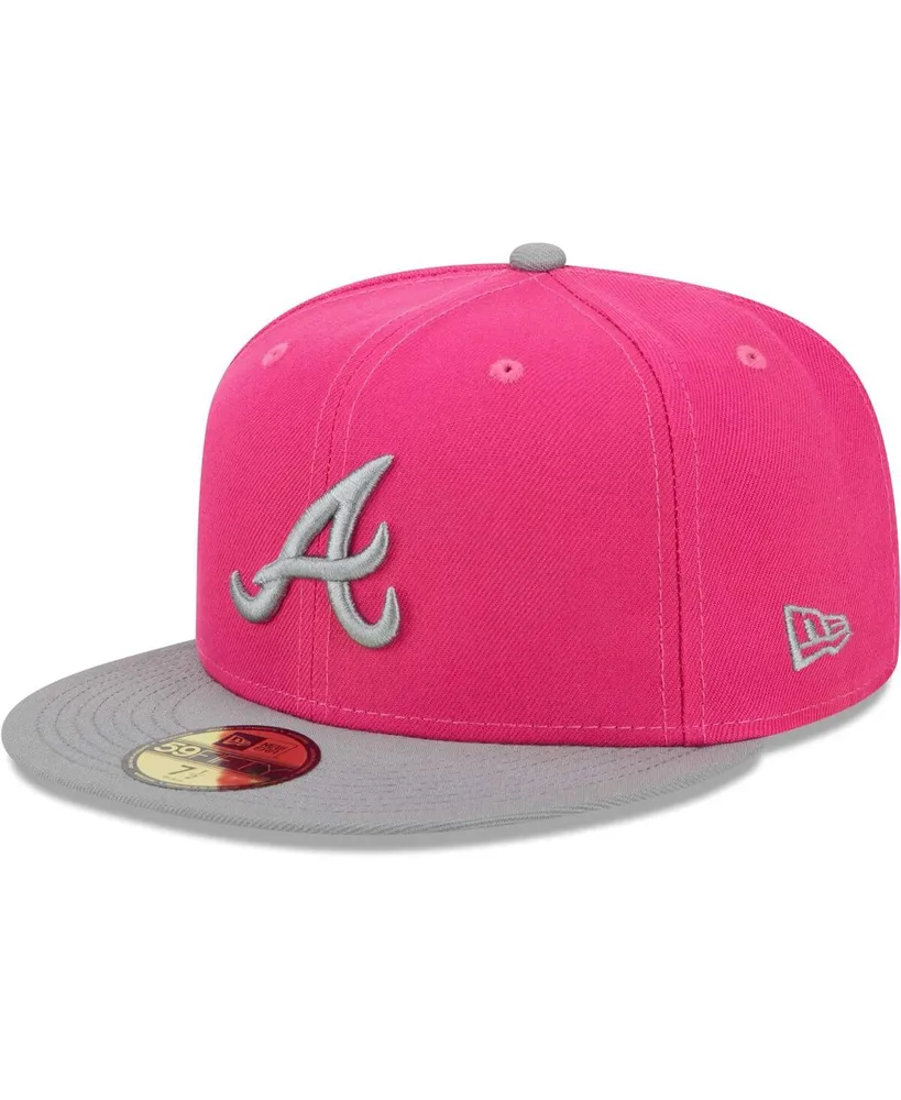 New Era Men's Atlanta Braves White Colorpack 59Fifty Fitted Hat