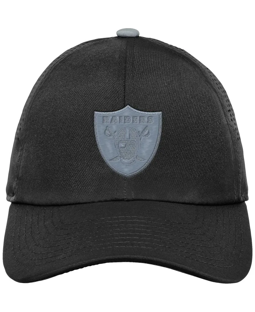Big Boys and Girls Black Las Vegas Raiders Tailgate Adjustable Hat