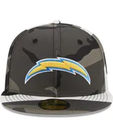 Men's New Era Los Angeles Chargers Urban Camo 59FIFTY Fitted Hat