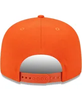 Men's New Era Orange Denver Broncos Main Script 9FIFTY Snapback Hat