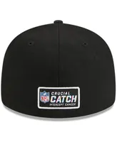 Men's New Era Black Tampa Bay Buccaneers 2023 Nfl Crucial Catch Low Profile 59FIFTY Fitted Hat