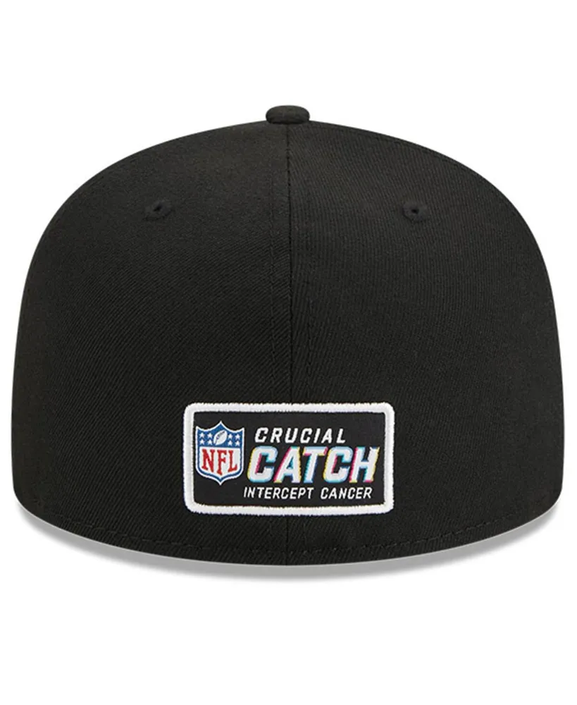 Men's New Era Black Tampa Bay Buccaneers 2023 Nfl Crucial Catch 59FIFTY Fitted Hat