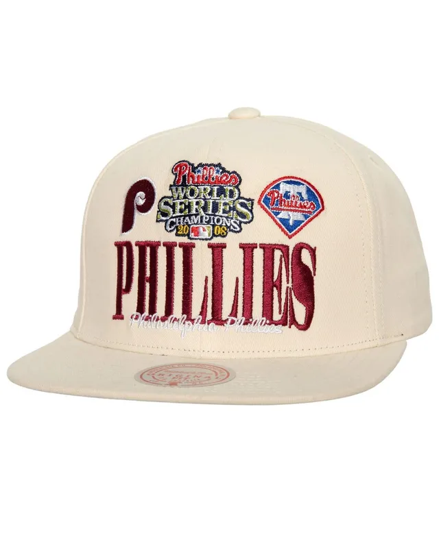 Men's Mitchell & Ness Cream Atlanta Braves Reframe Retro Snapback Hat