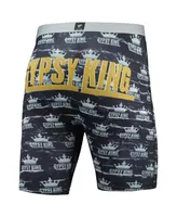 Men's Contenders Clothing Black Tyson Fury Gypsy King Crown Boxer Briefs