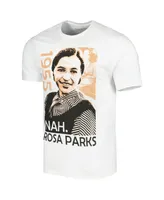 Men's and Women's White Rosa Parks Graphic T-shirt