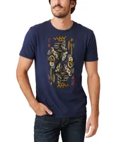 Lucky Brand Men's King of Diamonds Short Sleeves T-shirt