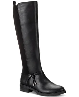 Style & Co Verrlee Riding Boots, Created for Macy's