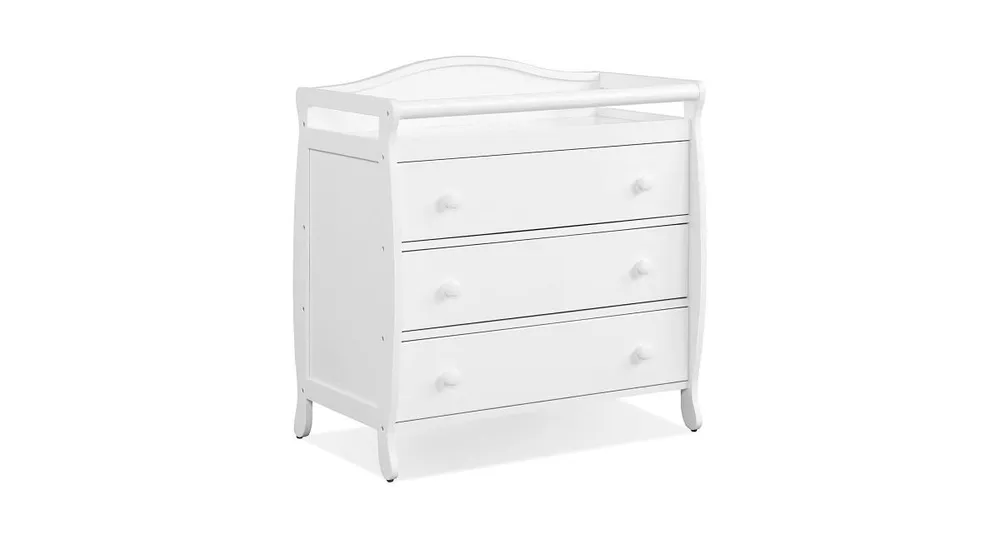 Baby Changing Table with 3 Drawers and Safety Belt