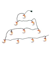 Kurt Adler 10-Light Santa Moon Face Light Set