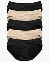 Kindred Bravely Maternity Under-the-Bump Bikini Underwear (5-Pack)