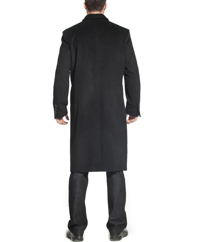 BGSD Men Tyson Wool Blend Leather Trimmed Toggle Coat – Luxury Lane