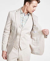 Bar Iii Men's Slim-Fit Cotton Stretch Solid Suit Jacket, Created for Macy's