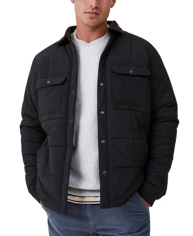 Cotton On Men's Puffer Shacket