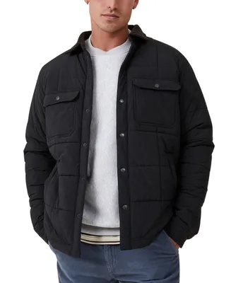 Cotton On Men's Puffer Shacket