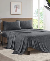 Urban Habitat Comfort Cool Jersey Knit Nylon Blend -Piece Sheet Set