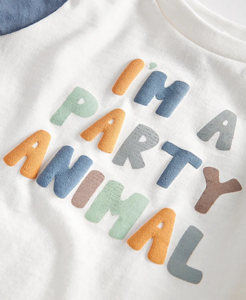 First Impressions Toddler Boys Party Animal Shirt, Created for Macy's