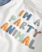 First Impressions Baby Boys Party Animal Shirt, Created for Macy's