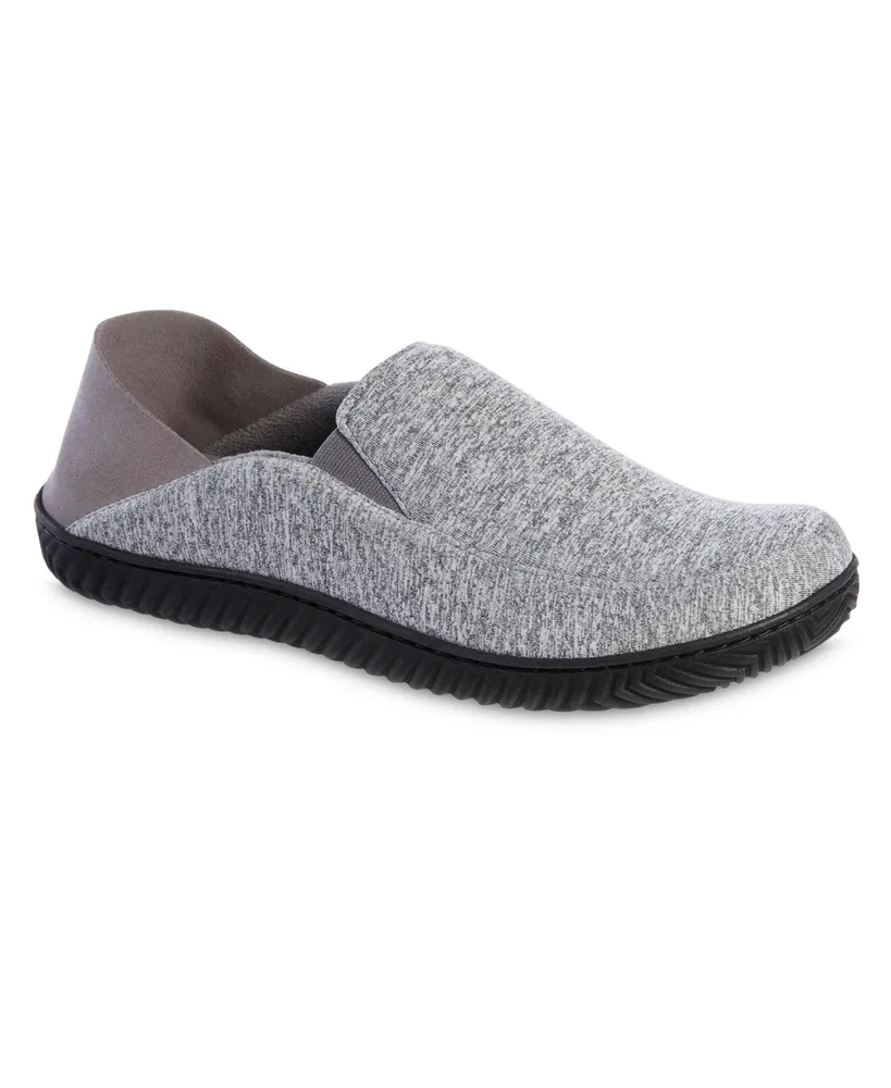 Isotoner Men's Sport Knit Miles Closed Back Memory Foam Slipper