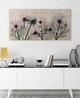 Empire Art Direct "Wild Flowers" Fine Radiographic Photography Hi Definition Giclee Printed Directly on Hand Finished Ash Wood Wall Art, 24" x 48" x 1