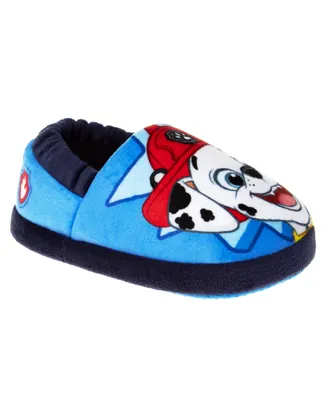Nickelodeon Little Boys Paw Patrol Marshall and Chase Dual Sizes House Slippers