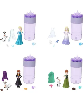 Disney Frozen Snow Color Reveal Small Dolls-Style May Vary - Multi