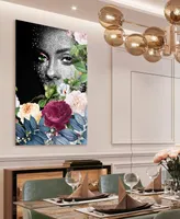 Empire Art Direct "Earth Goddess I" Frameless Free Floating Tempered Glass Panel Graphic Wall Art, 32" x 48" x 0.2" - Multi