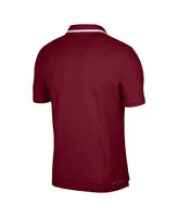 Men's Nike Cardinal Stanford Wordmark Performance Polo Shirt