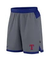 Men's Nike Gray Texas Rangers Authentic Collection Flex Vent Performance Shorts