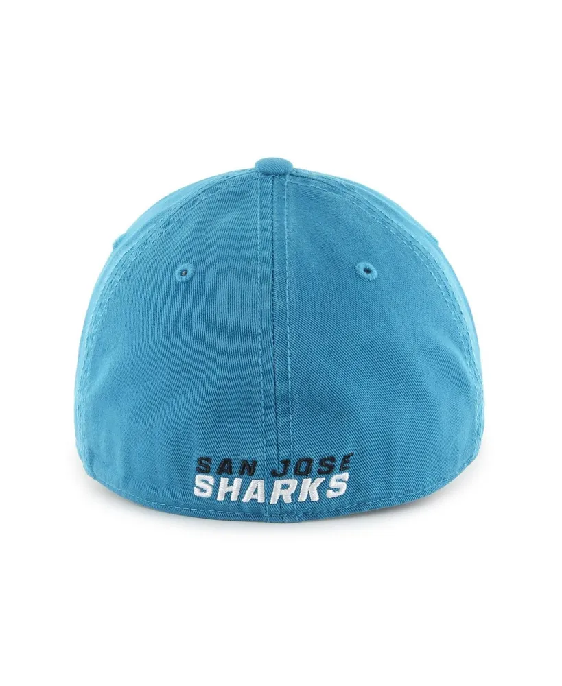 Men's '47 Brand Teal San Jose Sharks Classic Franchise Flex Hat