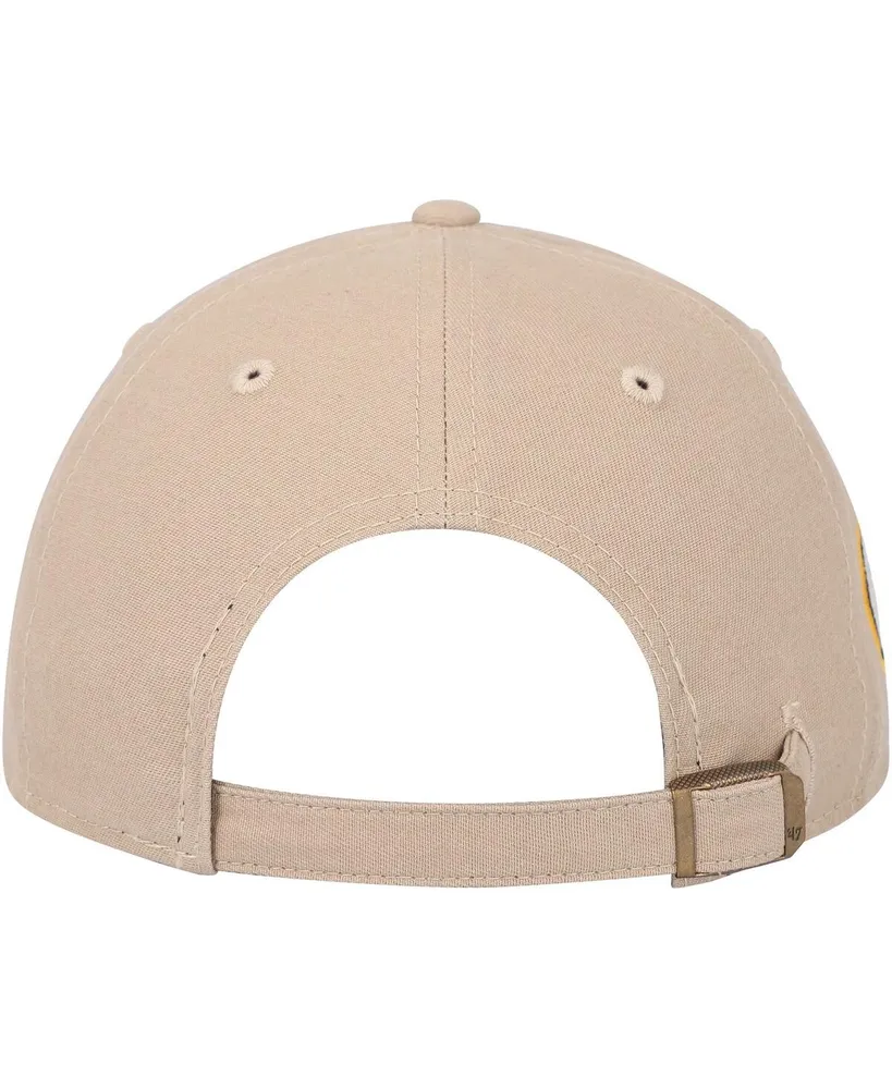 Men's '47 Brand Khaki Green Bay Packers Atwood Mvp Adjustable Hat