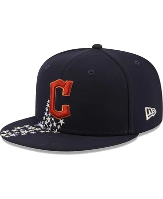 Men's New Era Navy Cleveland Guardians Meteor 59FIFTY Fitted Hat