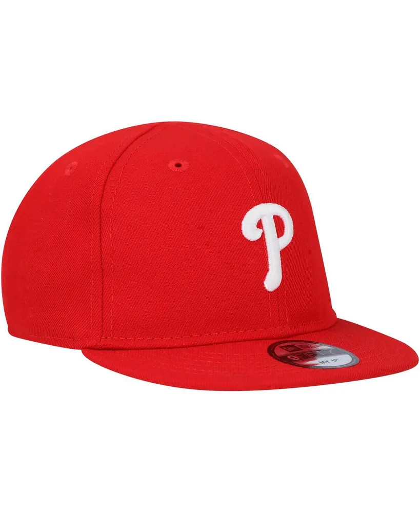 Infant Boys and Girls New Era Red Philadelphia Phillies My First 9FIFTY Adjustable Hat