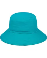 Men's New Era Aqua Miami Dolphins Main Bucket Hat