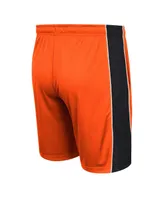 Men's Colosseum Orange Oklahoma State Cowboys Panel Shorts