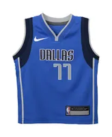 Preschool Boys and Girls Nike Luka Doncic Royal Dallas Mavericks Swingman Player Jersey - Icon Edition